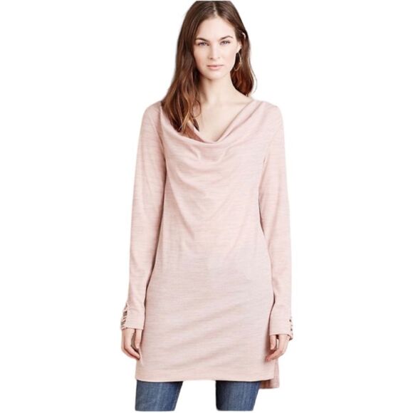Anthropologie Pure + Good Draped Tunic Dress - Picture 1 of 6